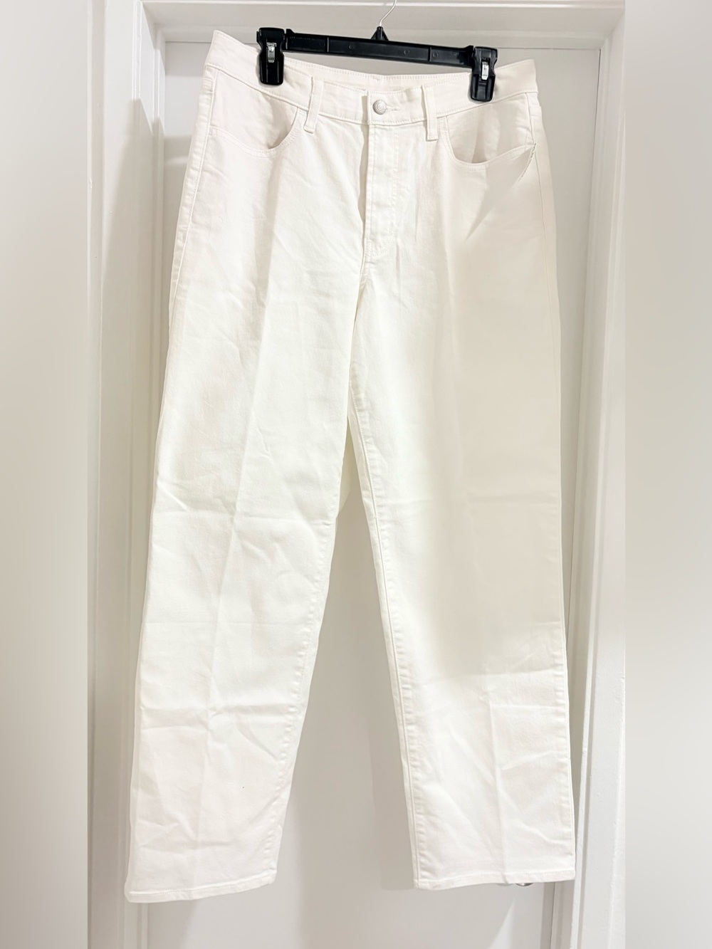 Old Navy Bright White Straight-Leg Jeans